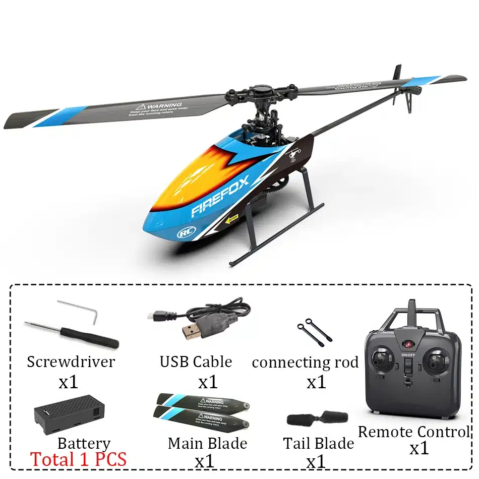 Beginner RTF Automatic Stable RC Helicopter 2.4G 4 Channel Single Propeller Without Aileron E129 C129 Durable Long Flight Time - 画像 (8)