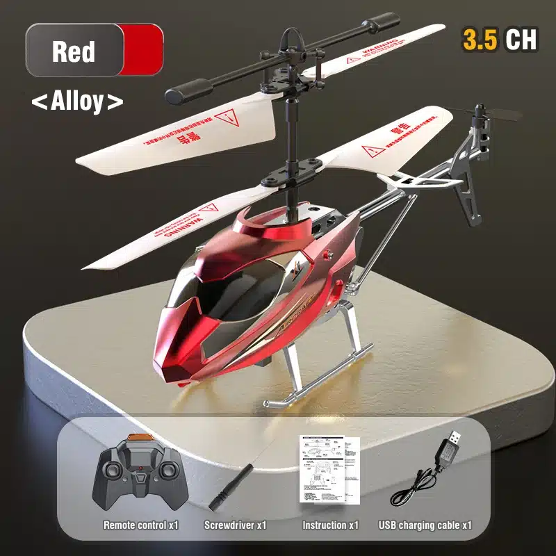 3.5CH RC Helicopter XK913 Light Up Fall Resistant Kids Flying Toy Beginner Friendly Remote Control Gift for Boys Ages 6+ - 画像 (7)