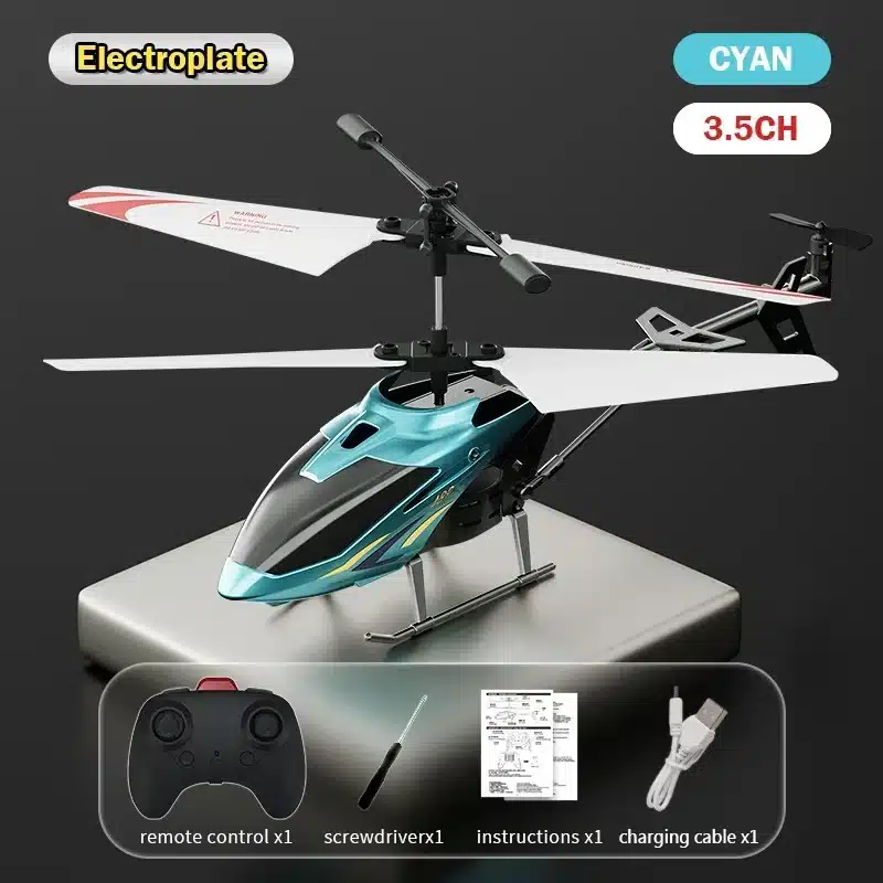 2.5/3.5Ch Rc Helicopter Plane 2.4G Remote Control Aircraft Fall-Proof Cool Lights Drone Airplane Model Children Birthday Gifts - 画像 (13)