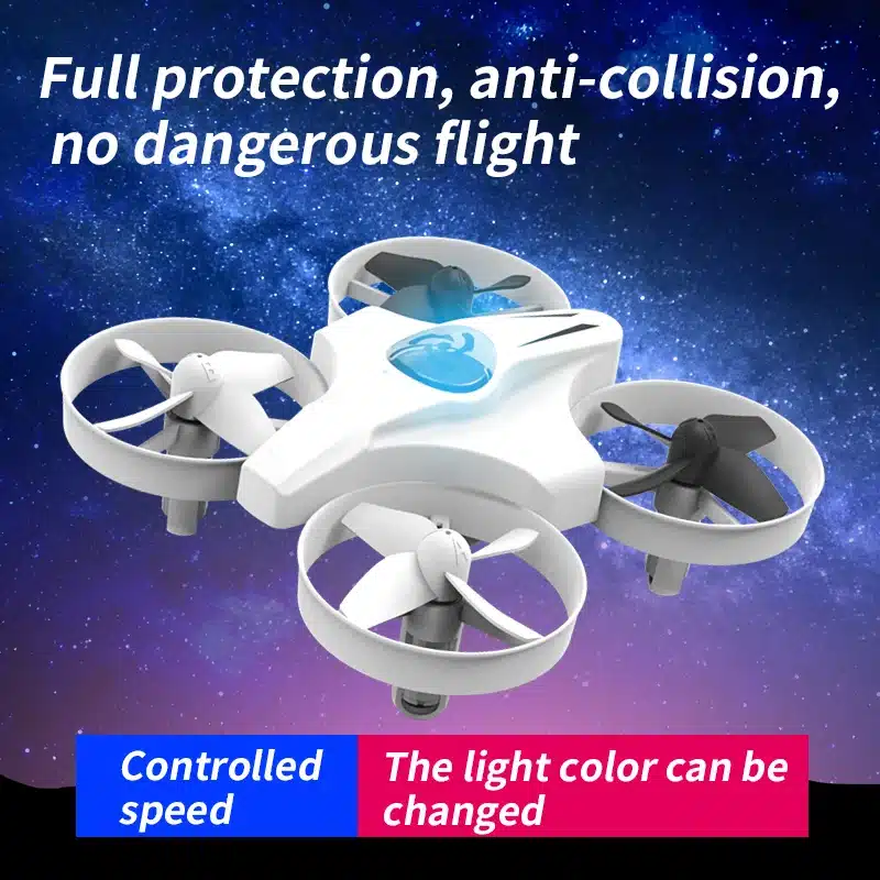 Mini Rc Drone 4Ch 6-Axis Headless Mode Helicopter 360 Degree Flip Remote Control Quadcopter Toys Plane UFO Mini Drone for Kids - 画像 (3)