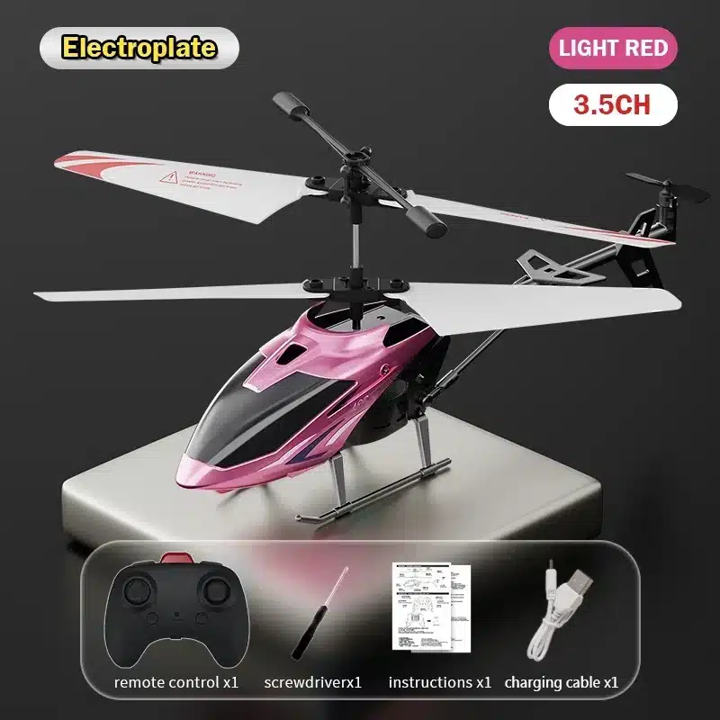 2.5/3.5Ch Rc Helicopter Plane 2.4G Remote Control Aircraft Fall-Proof Cool Lights Drone Airplane Model Children Birthday Gifts - 画像 (8)