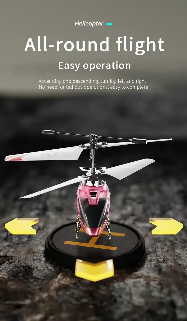 2.5/3.5Ch Rc Helicopter Plane 2.4G Remote Control Aircraft Fall-Proof Cool Lights Drone Airplane Model Children Birthday Gifts - 画像 (5)