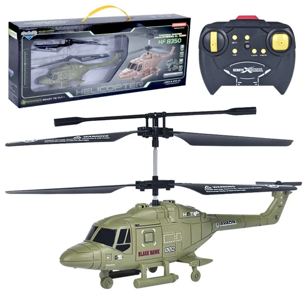 RC Helicopter 2.5CH Anti-Jamming System One Key Take Off Fall Resistance Remote Control Airplane Toys - 画像 (7)