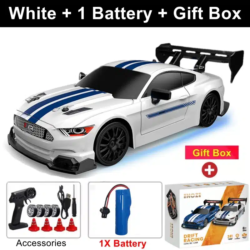 4WD RC Car With LED Remote Control Cars High Speed Fast Drift Racing 2.4G Radio RTR Vehicle GTRPRO Model Toy Kids Children Gift - 画像 (14)