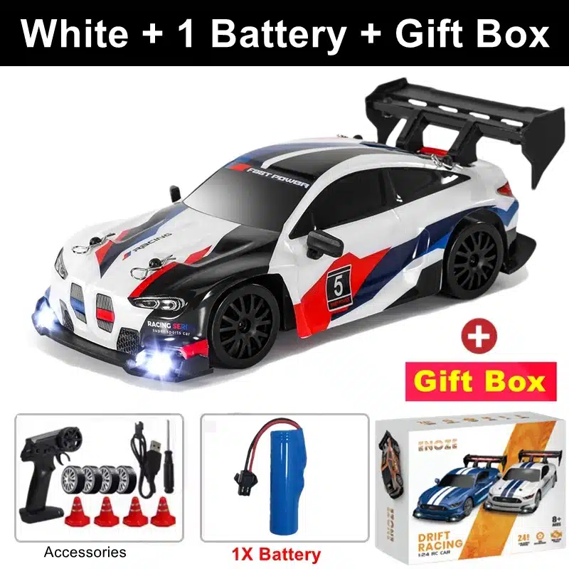 4WD RC Car With LED Remote Control Cars High Speed Fast Drift Racing 2.4G Radio RTR Vehicle GTRPRO Model Toy Kids Children Gift - 画像 (21)