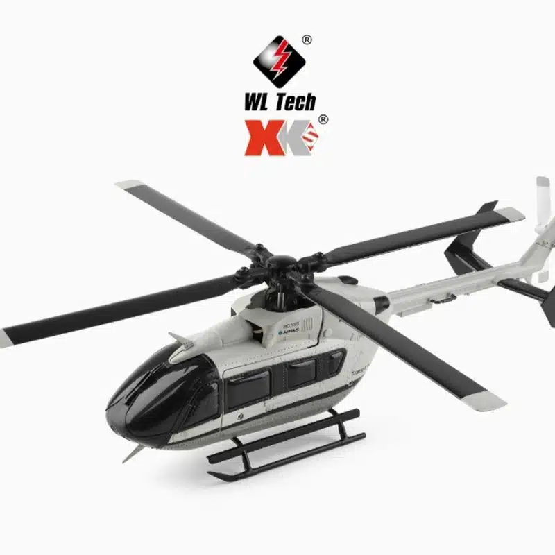 Wltoys 2025 K160 4-Way Brushless Rc Helicopter Ec-145 Simulation Model Remote Control Toy For Kids And Adults In Stock Gift Idea - 画像 (4)