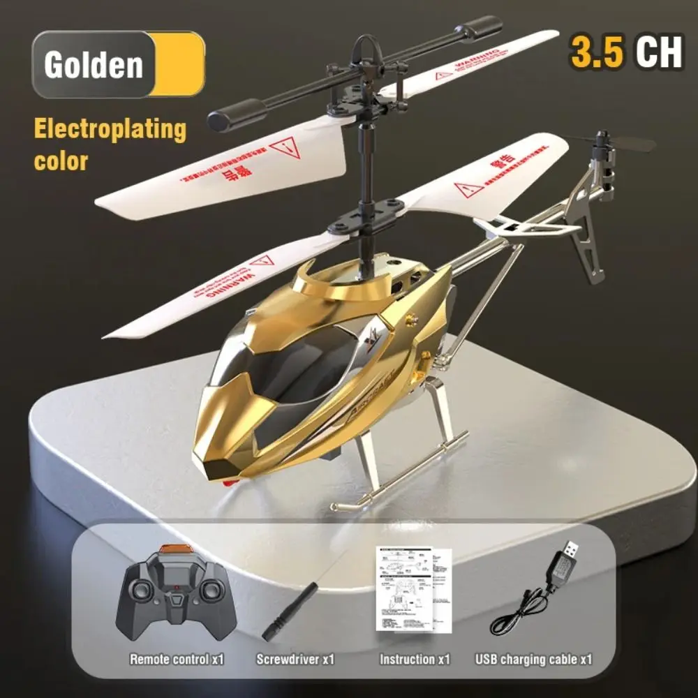 RC Helicopter 3.5CH 2.5CH Remote Control Airplane USB Charging Fall Resistant Collision Wireless Aircraft Children's Day Gifts - 画像 (8)