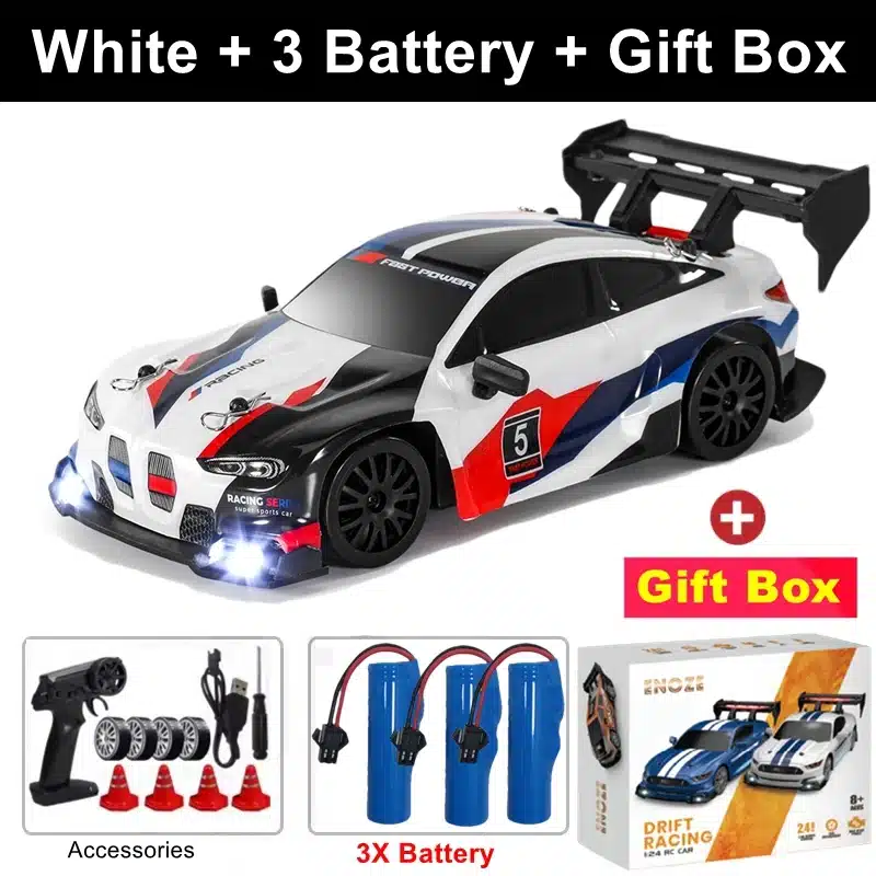 4WD RC Car With LED Remote Control Cars High Speed Fast Drift Racing 2.4G Radio RTR Vehicle GTRPRO Model Toy Kids Children Gift - 画像 (28)
